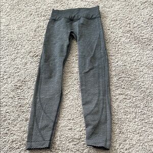 Lululemon Grey Compression Wunder Under Leggings